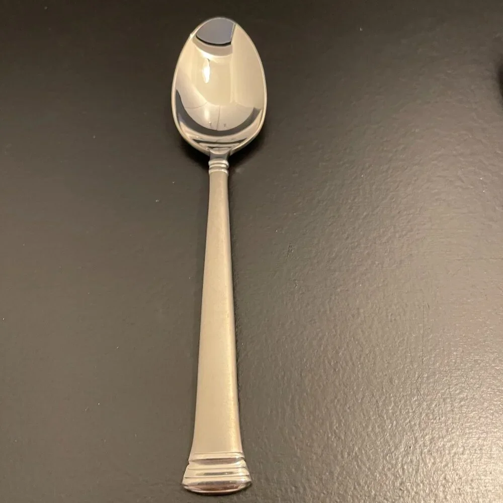 Lenox Eternaal Frosted Soup Spoon NEW